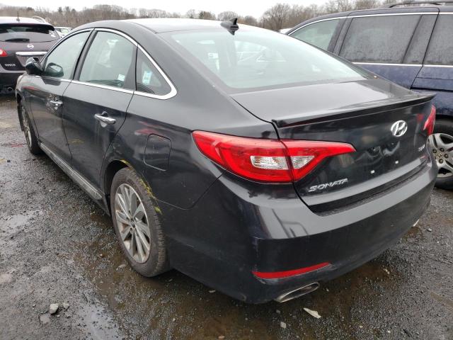 Photo 1 VIN: 5NPE34AF3HH466883 - HYUNDAI SONATA SPO 