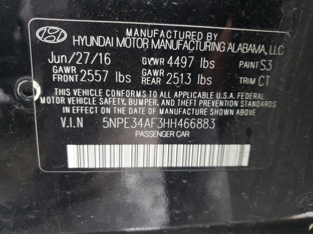 Photo 11 VIN: 5NPE34AF3HH466883 - HYUNDAI SONATA SPO 