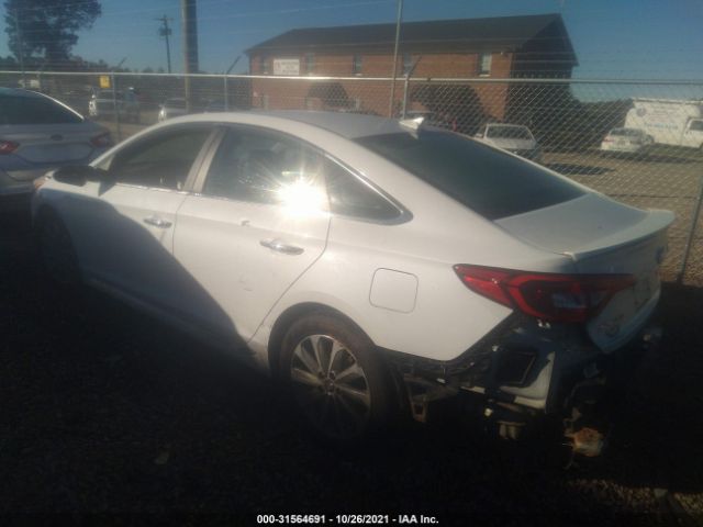 Photo 2 VIN: 5NPE34AF3HH467807 - HYUNDAI SONATA 