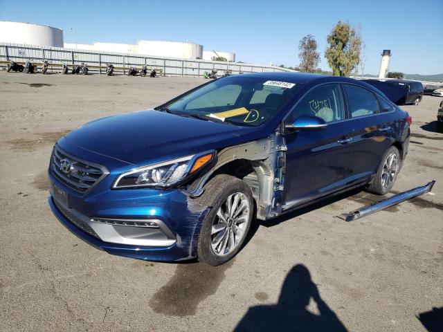 Photo 1 VIN: 5NPE34AF3HH469184 - HYUNDAI SONATA SPO 