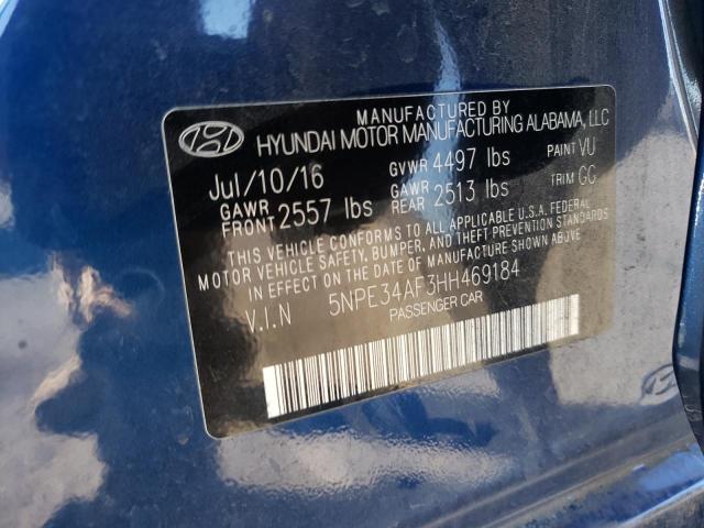 Photo 9 VIN: 5NPE34AF3HH469184 - HYUNDAI SONATA SPO 