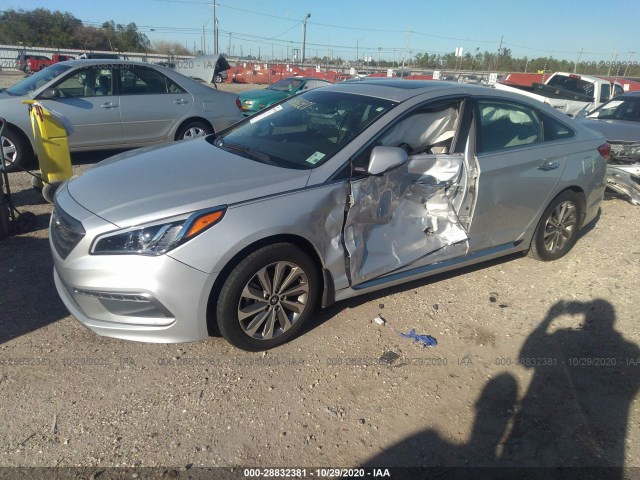 Photo 1 VIN: 5NPE34AF3HH472442 - HYUNDAI SONATA 