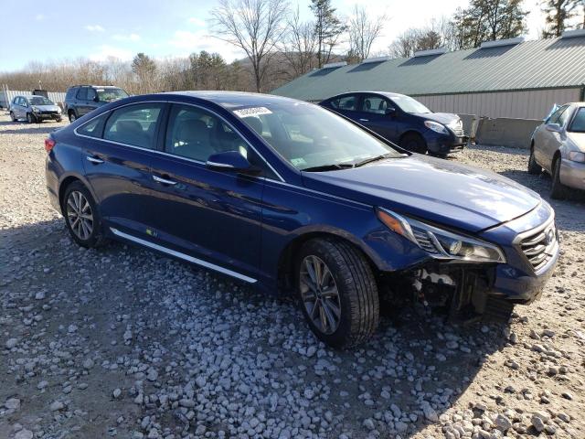 Photo 3 VIN: 5NPE34AF3HH477091 - HYUNDAI SONATA SPO 