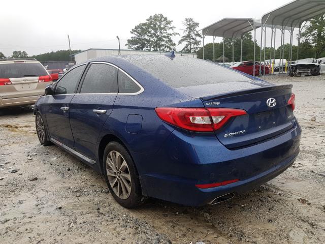 Photo 2 VIN: 5NPE34AF3HH478192 - HYUNDAI SONATA SPO 