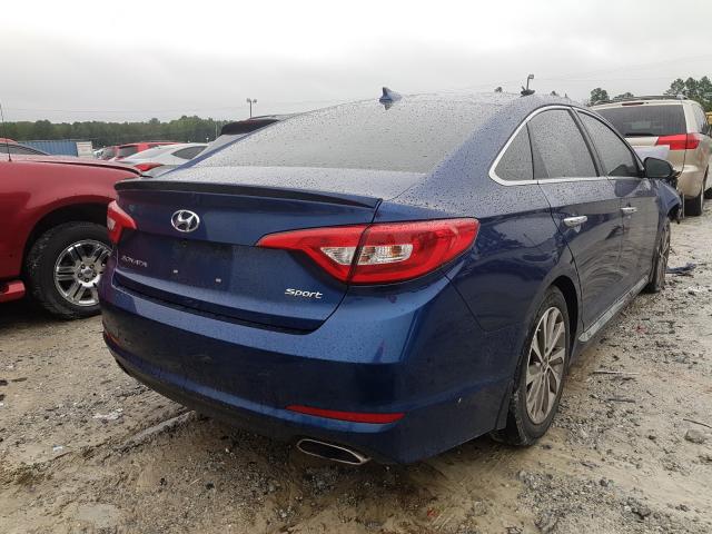 Photo 3 VIN: 5NPE34AF3HH478192 - HYUNDAI SONATA SPO 