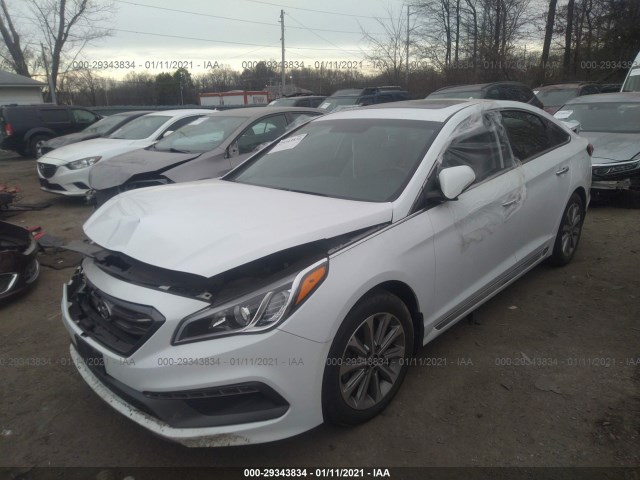 Photo 1 VIN: 5NPE34AF3HH495428 - HYUNDAI SONATA 