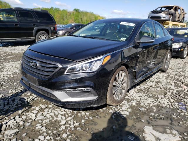 Photo 1 VIN: 5NPE34AF3HH496594 - HYUNDAI SONATA 