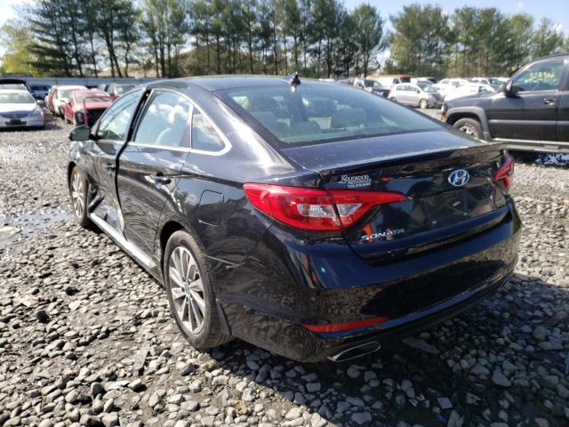 Photo 2 VIN: 5NPE34AF3HH496594 - HYUNDAI SONATA 