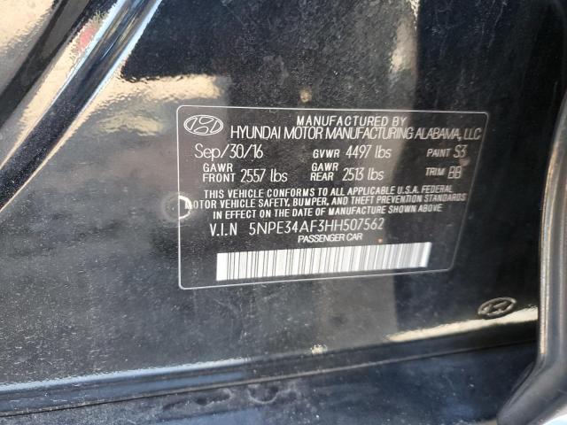 Photo 11 VIN: 5NPE34AF3HH507562 - HYUNDAI SONATA SPO 