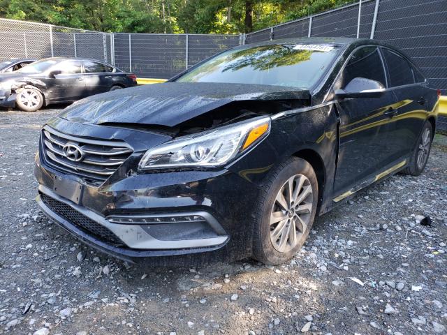 Photo 1 VIN: 5NPE34AF3HH512339 - HYUNDAI SONATA SPO 