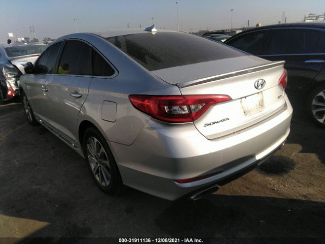 Photo 2 VIN: 5NPE34AF3HH523888 - HYUNDAI SONATA 