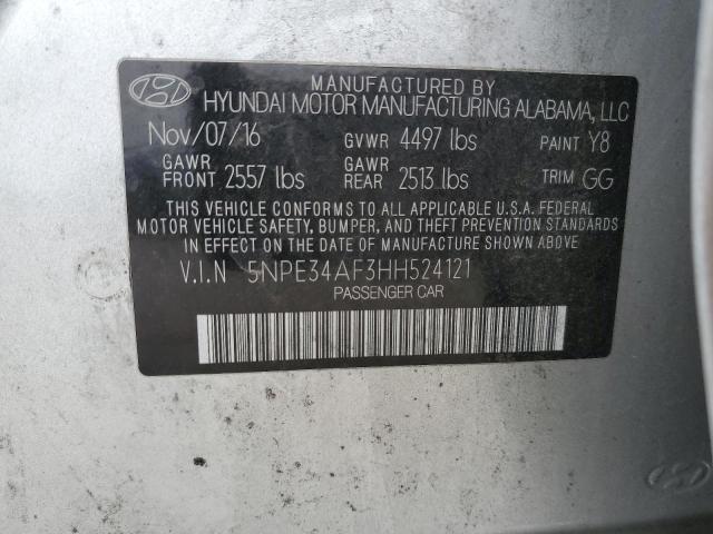 Photo 11 VIN: 5NPE34AF3HH524121 - HYUNDAI SONATA 