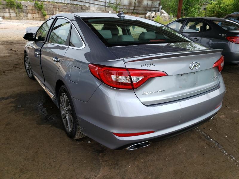 Photo 2 VIN: 5NPE34AF3HH543994 - HYUNDAI SONATA SPO 