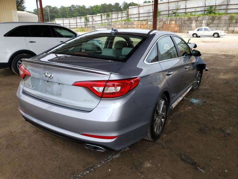 Photo 3 VIN: 5NPE34AF3HH543994 - HYUNDAI SONATA SPO 