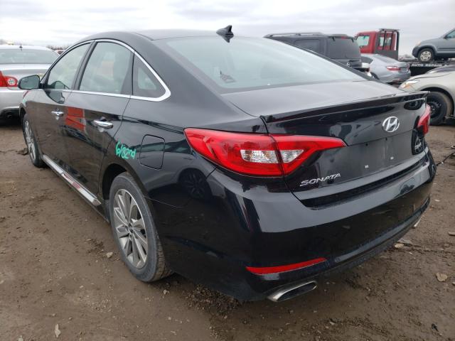 Photo 2 VIN: 5NPE34AF3HH544367 - HYUNDAI SONATA SPO 