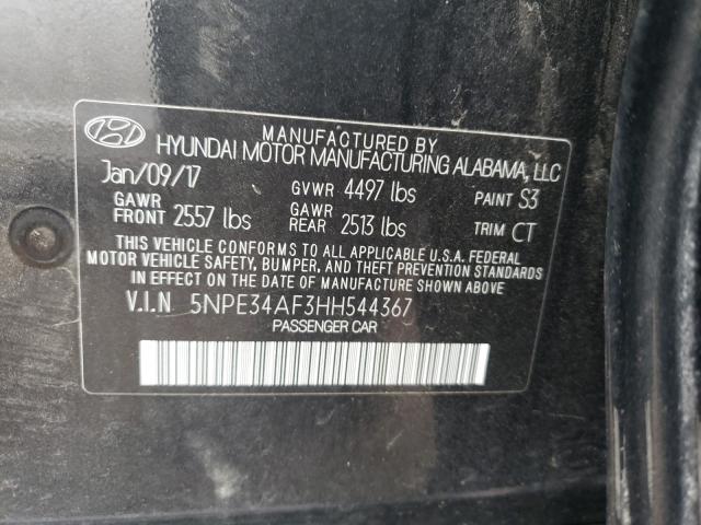 Photo 9 VIN: 5NPE34AF3HH544367 - HYUNDAI SONATA SPO 