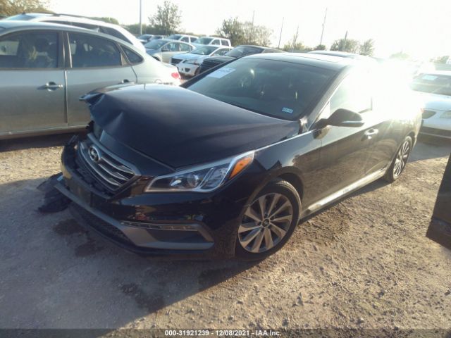 Photo 1 VIN: 5NPE34AF3HH558138 - HYUNDAI SONATA 