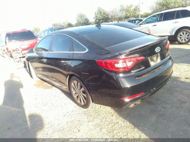 Photo 2 VIN: 5NPE34AF3HH558138 - HYUNDAI SONATA 