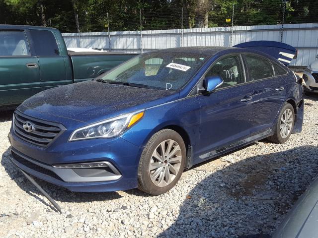 Photo 1 VIN: 5NPE34AF3HH571973 - HYUNDAI SONATA 