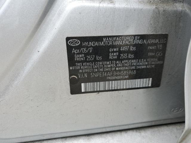 Photo 11 VIN: 5NPE34AF3HH585968 - HYUNDAI SONATA 