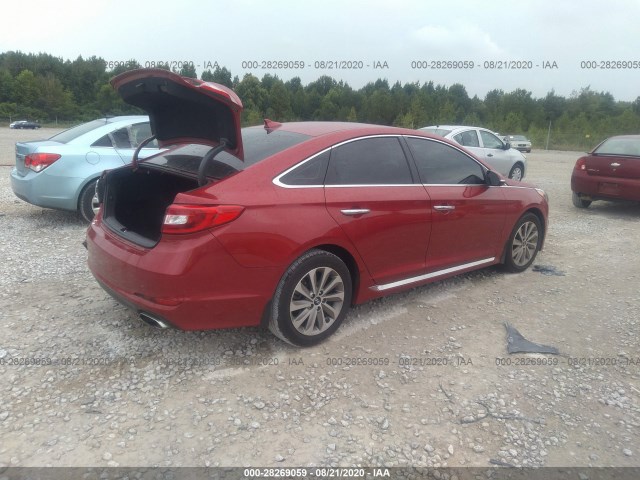 Photo 3 VIN: 5NPE34AF3HH590281 - HYUNDAI SONATA 