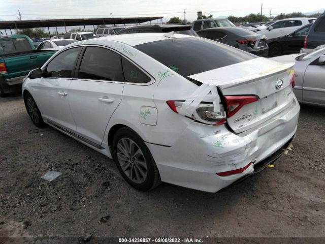 Photo 2 VIN: 5NPE34AF3HH594802 - HYUNDAI SONATA 