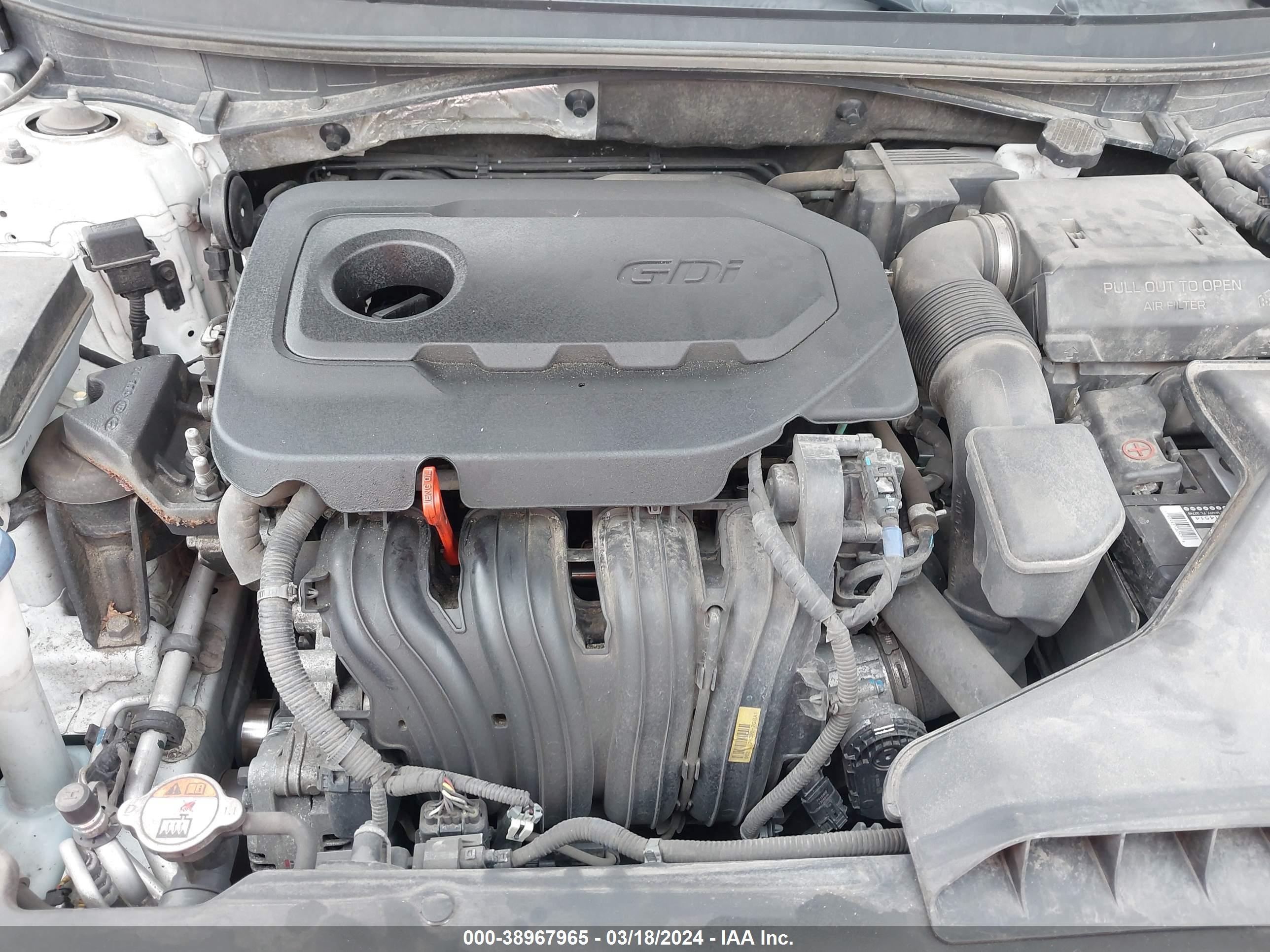 Photo 9 VIN: 5NPE34AF3JH596720 - HYUNDAI SONATA 