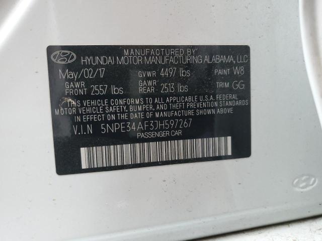 Photo 11 VIN: 5NPE34AF3JH597267 - HYUNDAI SONATA SPO 