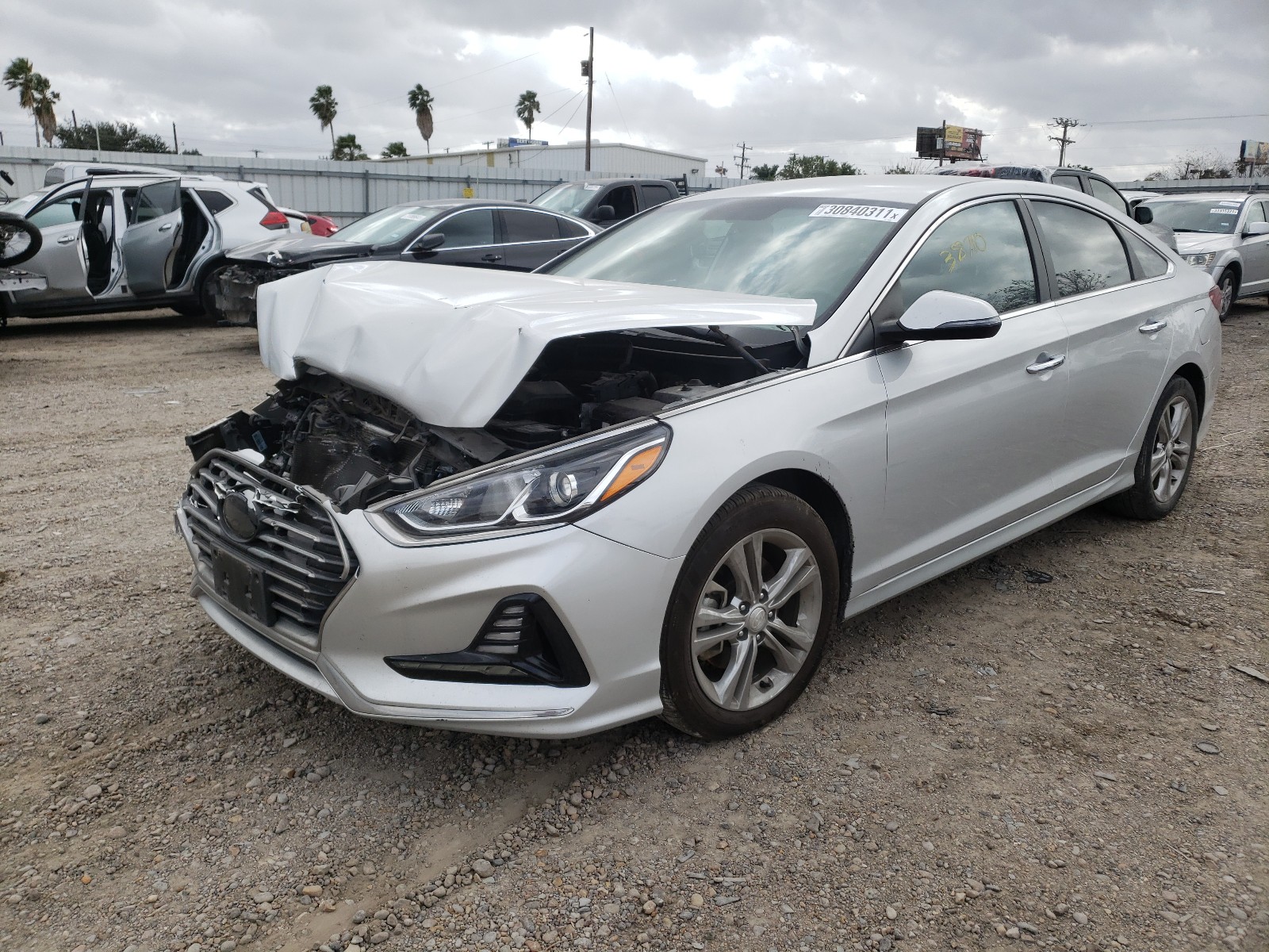 Photo 1 VIN: 5NPE34AF3JH608901 - HYUNDAI SONATA SPO 