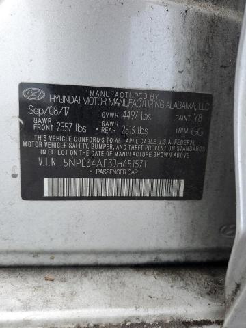 Photo 11 VIN: 5NPE34AF3JH651571 - HYUNDAI SONATA SPO 