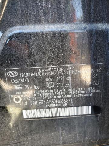 Photo 11 VIN: 5NPE34AF3JH666877 - HYUNDAI SONATA 