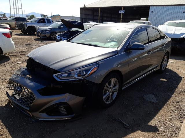 Photo 1 VIN: 5NPE34AF3JH668483 - HYUNDAI SONATA SPO 