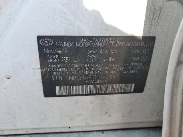 Photo 11 VIN: 5NPE34AF3JH673764 - HYUNDAI SONATA SPO 