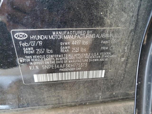 Photo 12 VIN: 5NPE34AF3KH775373 - HYUNDAI SONATA 