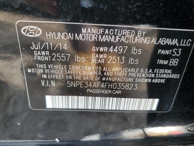 Photo 11 VIN: 5NPE34AF4FH035823 - HYUNDAI SONATA SPO 