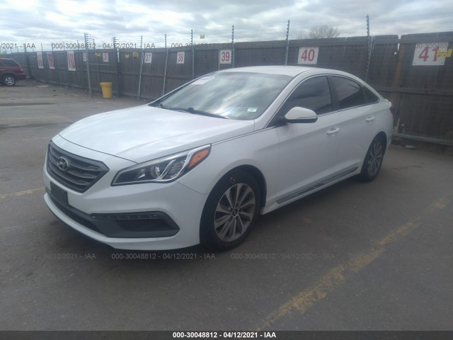 Photo 1 VIN: 5NPE34AF4FH037331 - HYUNDAI SONATA 