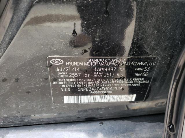 Photo 12 VIN: 5NPE34AF4FH042934 - HYUNDAI SONATA SPO 