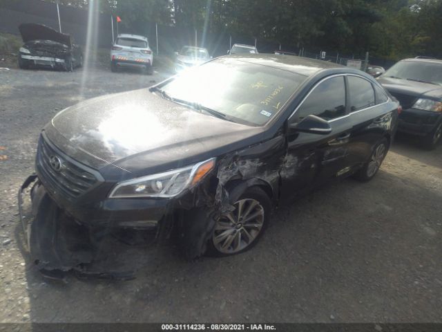 Photo 1 VIN: 5NPE34AF4FH047051 - HYUNDAI SONATA 