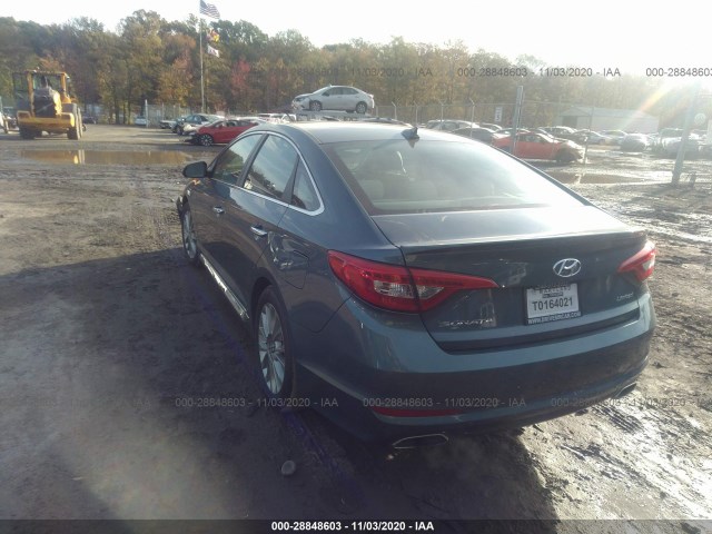 Photo 2 VIN: 5NPE34AF4FH052413 - HYUNDAI SONATA 