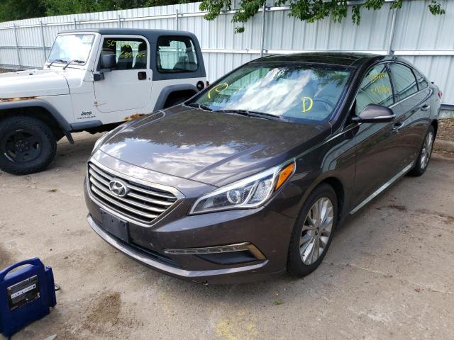 Photo 1 VIN: 5NPE34AF4FH061578 - HYUNDAI SONATA SPO 