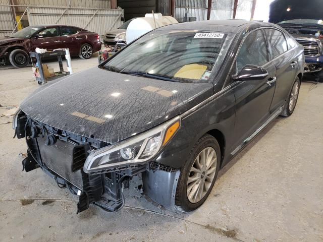 Photo 1 VIN: 5NPE34AF4FH066893 - HYUNDAI SONATA SPO 