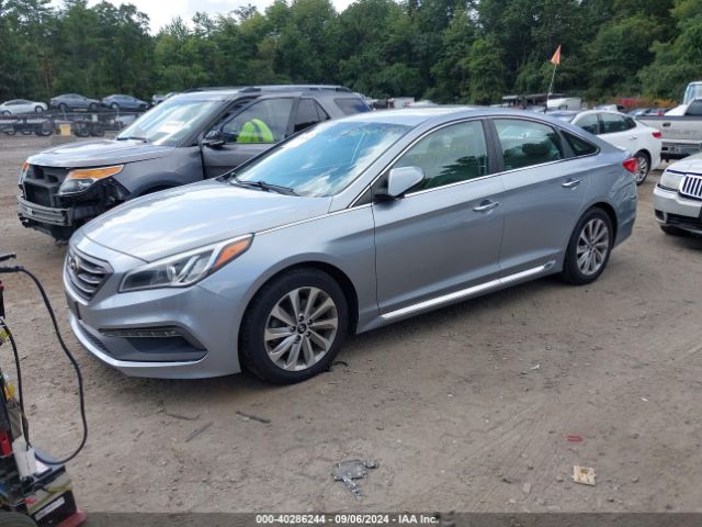 Photo 1 VIN: 5NPE34AF4FH072550 - HYUNDAI SONATA 