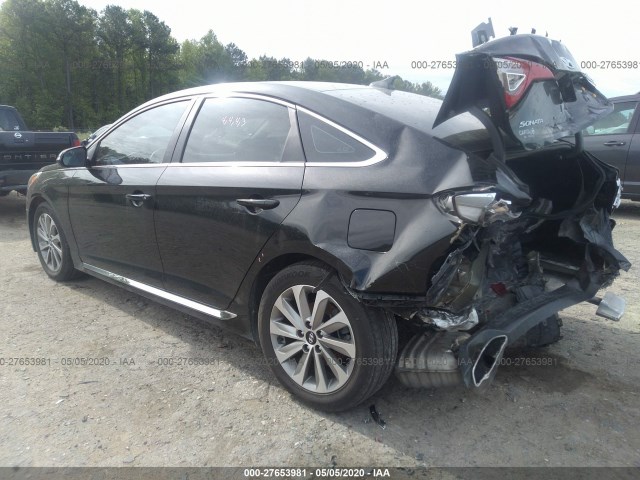 Photo 2 VIN: 5NPE34AF4FH078669 - HYUNDAI SONATA 