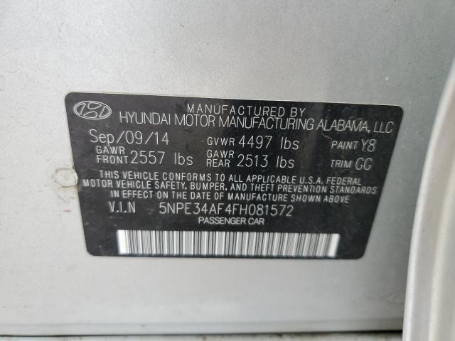 Photo 11 VIN: 5NPE34AF4FH081572 - HYUNDAI SONATA 