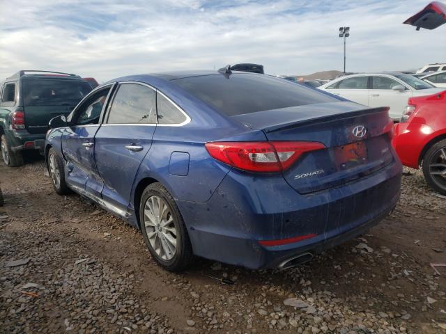 Photo 2 VIN: 5NPE34AF4FH082351 - HYUNDAI SONATA SPO 