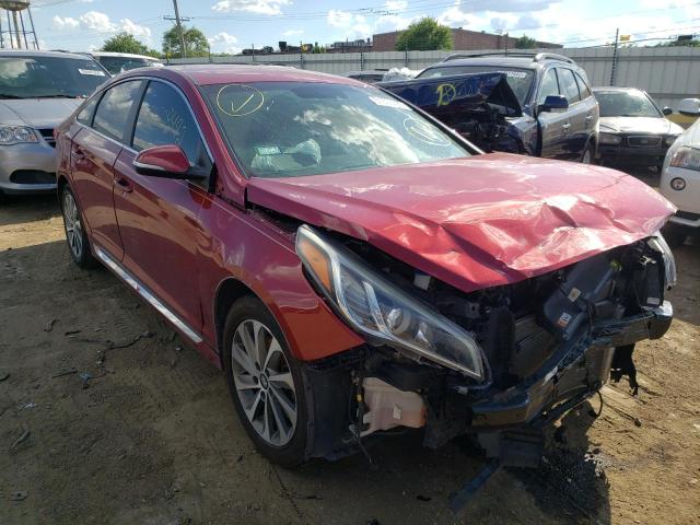 Photo 0 VIN: 5NPE34AF4FH093821 - HYUNDAI SONATA SPO 