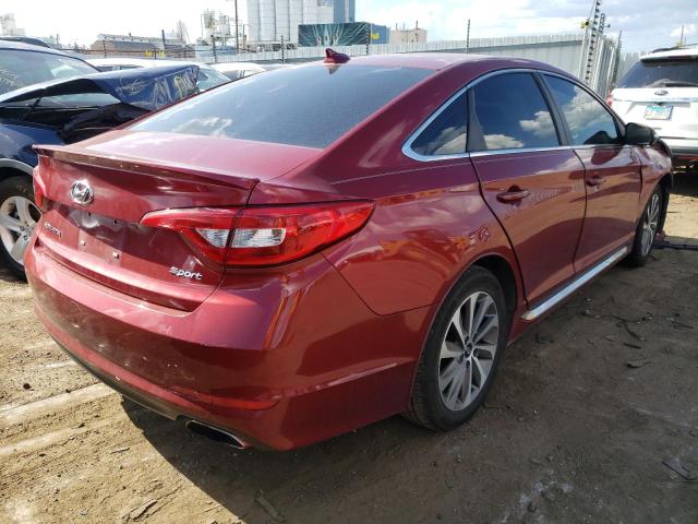 Photo 3 VIN: 5NPE34AF4FH093821 - HYUNDAI SONATA SPO 