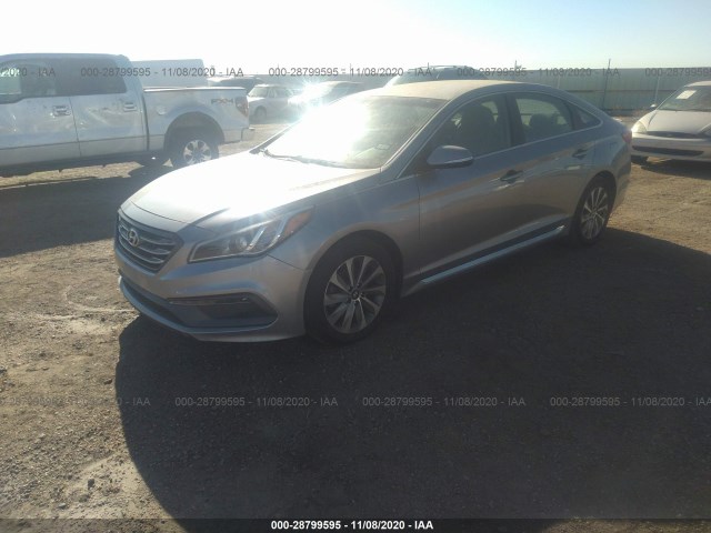 Photo 1 VIN: 5NPE34AF4FH100234 - HYUNDAI SONATA 