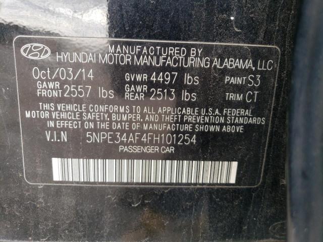 Photo 11 VIN: 5NPE34AF4FH101254 - HYUNDAI SONATA SPO 