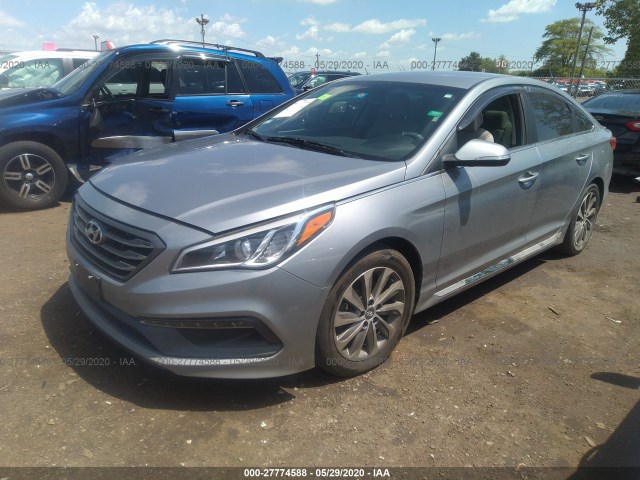 Photo 1 VIN: 5NPE34AF4FH103456 - HYUNDAI SONATA 